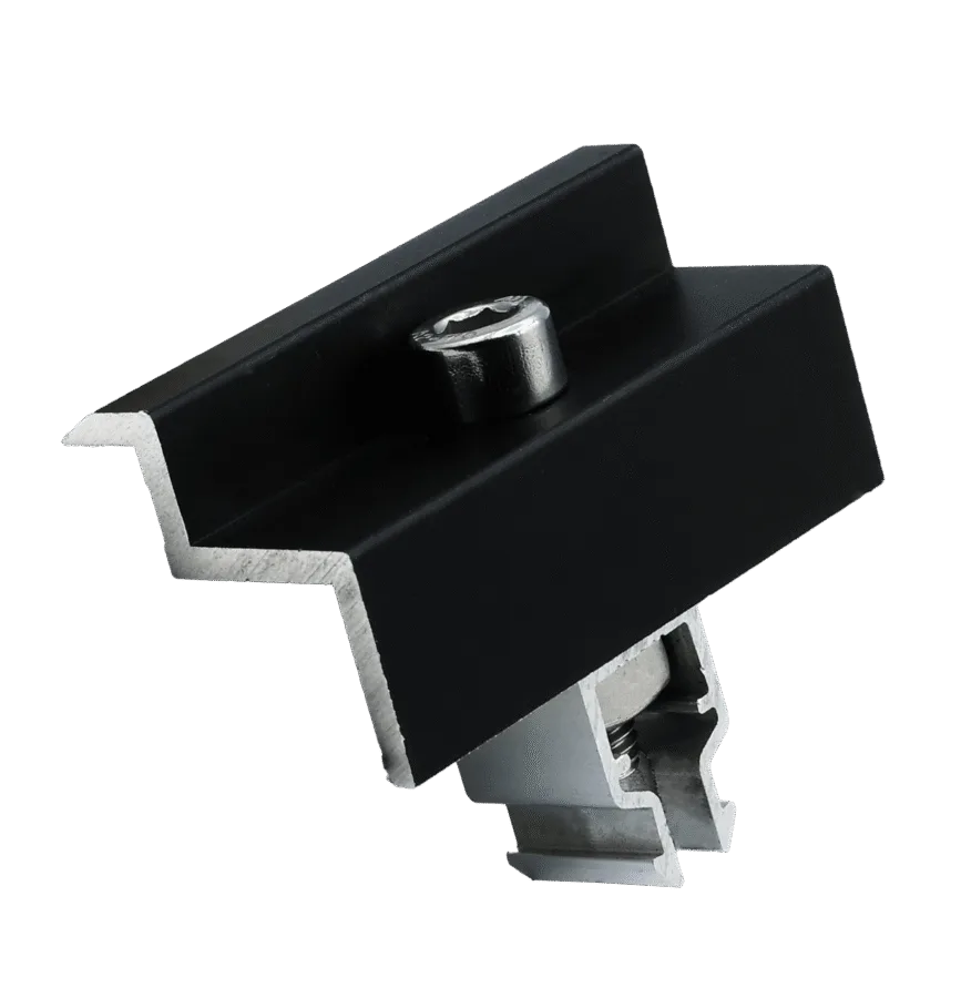 Clame de fin noir 33 mm rapide